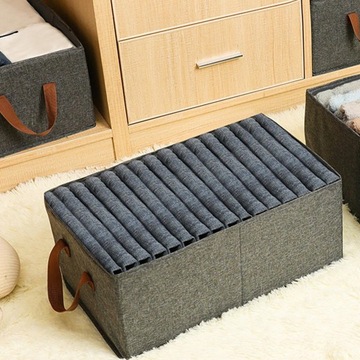 Ящик для хранения игрушек, большой органайзер для одежды, контейнеры для хранения 45x28x20 см