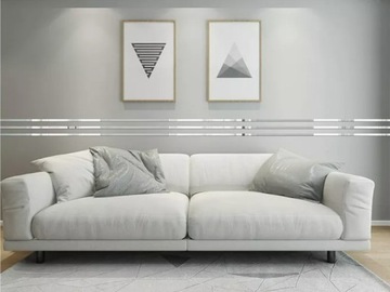 Декоративная настенная лента, самоклеящаяся, отделка металл, 1 x 244 см