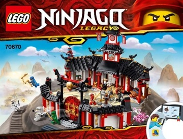 Lego INSTRUKCJA - Monastery of Spinjitzu - 70670
