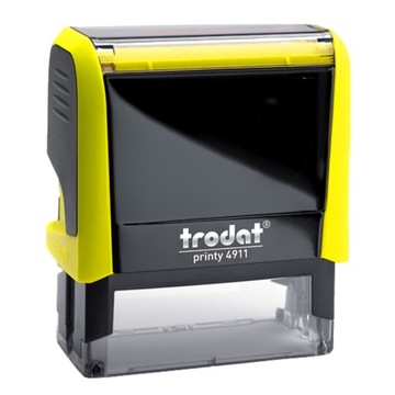 TRODAT STAMP 4911 ДЛЯ 4-СТРООЧНОГО ДИЗАЙНА КОРПОРАТИВНОГО ЛИЧНОГО ОФИСА + ЛАСТИК