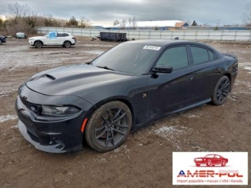 Dodge Charger VII 6.4 HEMI V8 492KM 2020 Dodge Charger 2020r., Scat Pack, 6.4L, od ubezpieczalni 6.4 Benzyna 492KM