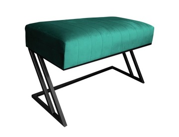 Ławka ZETA LOFT MG20 pufa podnóżek metal