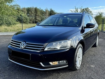 Volkswagen Passat B7 Variant 1.6 TDI CR DPF BlueMotion 105KM 2011 Volkswagen Passat Navi PDC Climatronic Grz. Fotele, zdjęcie 1