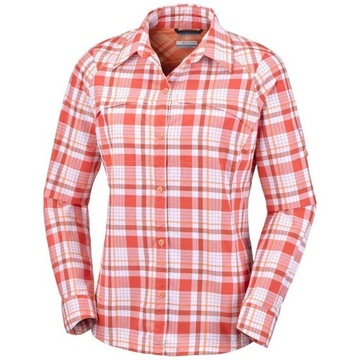 COLUMBIA SLIVER RIDGE PLAID OMNI-SHADE SUN PROT XS
