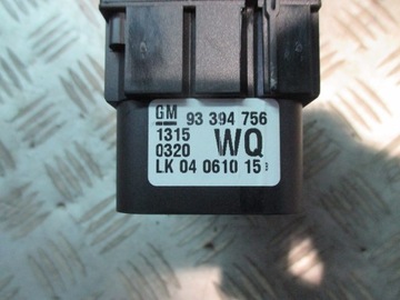 ВЫКЛЮЧАТЕЛЬ ЛАМП OPEL MERIVA A 93394756 WQ