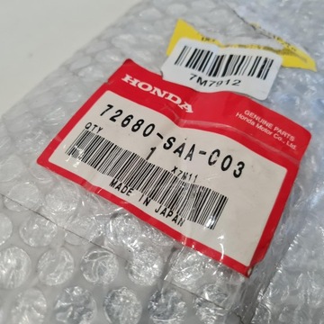 HONDA JAZZ KLIKA DVEŘE VNĚJŠÍCH LEVÝ ZADNÍ 72680-SAA-003