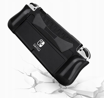 Чехол для Nintendo Switch Oled 7.0 карбоновый черный