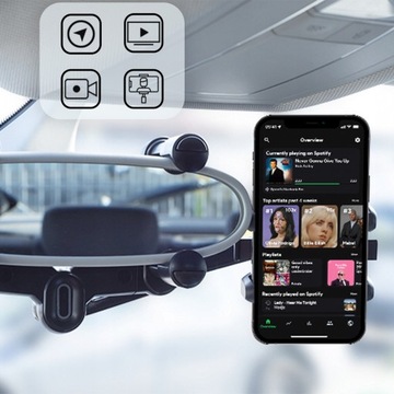 ДЕРЖАТЕЛЬ ДЛЯ ТЕЛЕФОНА НА ЗЕРКАЛЕ - ПРОЧНЫЙ АВТОДЕРЖАТЕЛЬ ДЛЯ ТЕЛЕФОНА