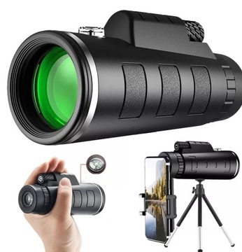 MONOKULAR 40x60 LUNETA LORNETKA TELESKOP BAK-4