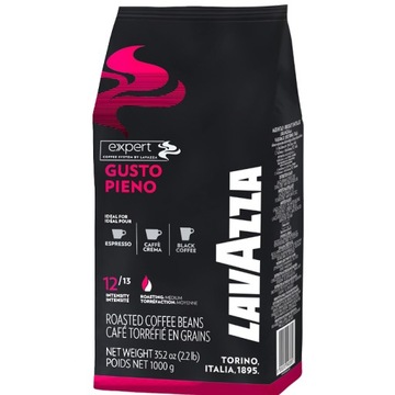 Kawa ziarnista Lavazza Expert Intensita 12/13 Gusto Pieno 1kg