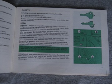 РУКОВОДСТВО ПО ЭКСПЛУАТАЦИИ FSO POLONEZ CARO 1.5 1.6 - 1995 г.