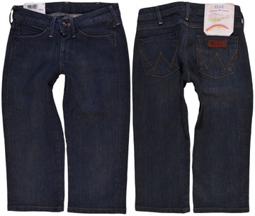 WRANGLER spodneki SKINNY bermuda ELLE W26