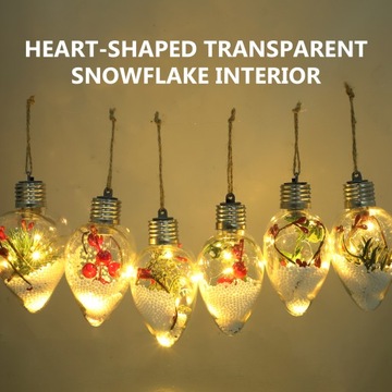 Новогодние украшения 6 шт.