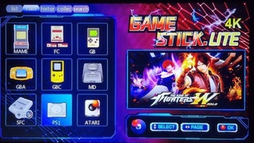 МИНИ-КОНСОЛЬ ДЛЯ ТЕЛЕВИЗИРУЮЩИХ РЕТРО-ИГР + ЭМУЛЯТОР ВИДЕОИГР 21000 + 2 HDMI PADS
