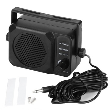 Mini głośnik zewnętrzny NSP?150V 2?drożne radio CB HF VHF UHF Transceiver A