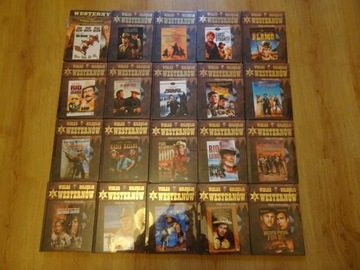 Wielka kolekcja westernów DVD Nowe 20 sztuk