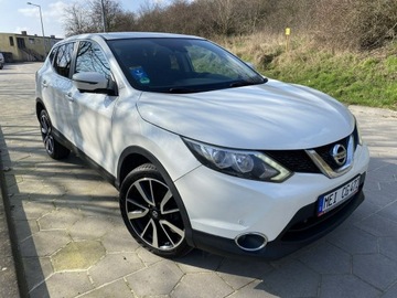 Nissan Qashqai II Crossover 1.5 dCi 110KM 2015 Nissan Qashqai Opłacony Navi Klimatronic LED