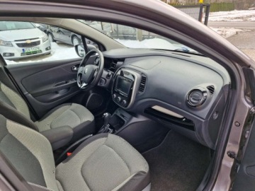Renault Captur I Crossover 1.2 TCe EDC 120KM 2014 Renault Captur 2014 Piekny szary 1.2 benzyna 140 tys km zarejestrowany gwa, zdjęcie 23