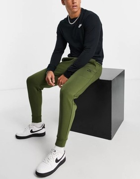 NIKE SPODNIE DRESOWE MĘSKIE KHAKI CASUAL S 1XBB