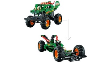 LEGO TECHNIC 42149 Дракон из джема Monster