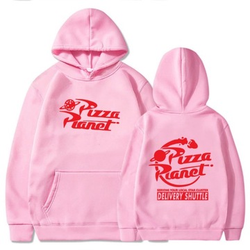 męska bluza Pizza Planet Cartoon bluzy z nadrukiem