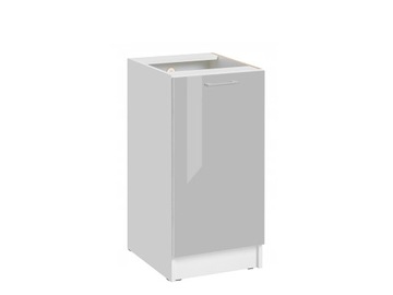 ecoModel Szafka stojąca D4 Szary Połysk