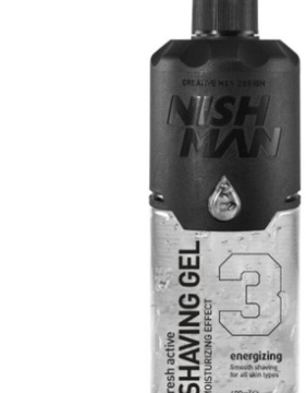 NISHMAN SHAVING GEL 3 ŻEL DO GOLENIA 400ML