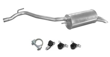 VW TRANSPORTER T4 1.9TD 2.4D 96-03 TŁUMIK KOŃCOWY