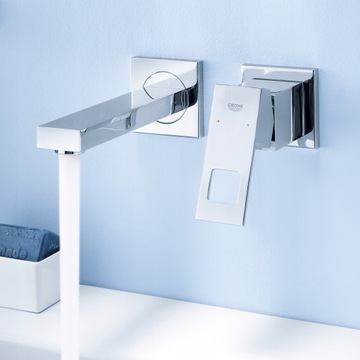Grohe Eurocube - Наружный элемент для умывальника, настенный