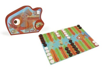 Scratch Backgammon Wyścig Piranii