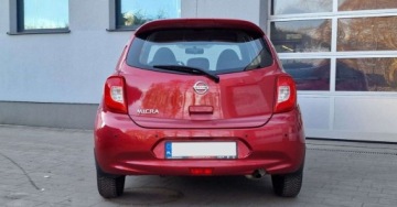Nissan Micra IV Hatchback 5d Facelifting 1.2 80KM 2014 Nissan Micra Klimatyzacja Bluetooth Tempomat ESP ABS Isofix El. Szyby RCD, zdjęcie 4