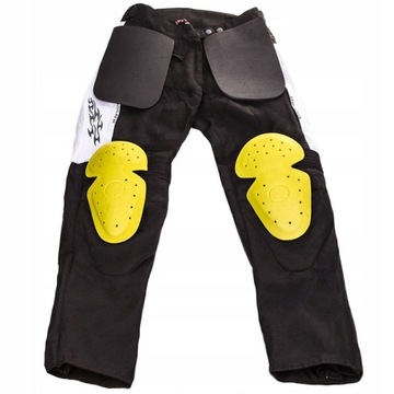 WOLF ЧЕРНО-БЕЛЫЙ ЖЕНСКИЙ ТЕКСТИЛЬНЫЙ МОТОЦИКЛНЫЙ КОСТЮМ ИЗ ДВУХ ПРЕДМЕТОВ XS