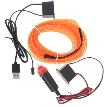 Светодиодное внешнее освещение для автомобиля/автомобильный USB/лента 12В 5м