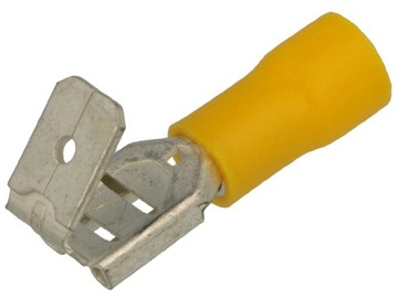 Konektor rozgałęźnik płaski 6,3mm żeński/męski; 4-6mm2; KMFY6 SGE-10szt