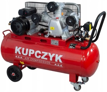 Kompresor olejowy Kupczyk KKT 500/100 100l 8bar SPREZARKA WARSZAT WULKANI