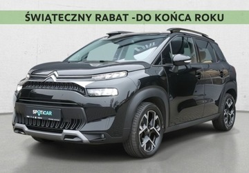 Citroen C3 Aircross  I Crossover Facelifting 1.2 PureTech 130KM 2023 Citroen C3 Aircross 1.2 PureTech Shine Pack SS EAT6 Automat SalonPL Gwar