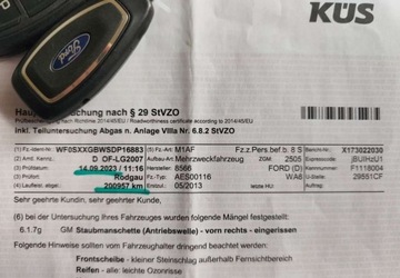 Ford S-Max I Van Facelifting 2.0 Duratorq TDCi DPF 140KM 2013 Ford S-Max Ford S-Max 2.0 TDCi DPF Titanium MPS6 2.0 Diesel 140KM, zdjęcie 8