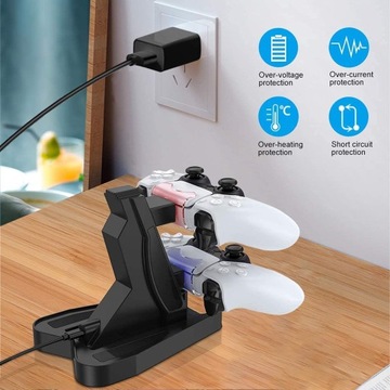 Зарядное устройство контроллера KIWIHOME PX02 PS5 OUTLET