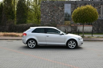 Audi A3 8P Hatchback 3d 1.9 TDI 105KM 2008 Audi A3 3-drzwiowe 1.9TDi 105KM 2008r. Klima, zdjęcie 7