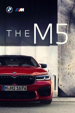 BMW M5 prospekt model 2023 unikat