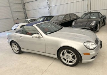 Mercedes SLK R170 Roadster 3.2 V6 (320) 218KM 2002 Mercedes-Benz SLK SLK 32 AMG 360 KM Cabrio Bezwypadkowy 110.000 km Warszawa