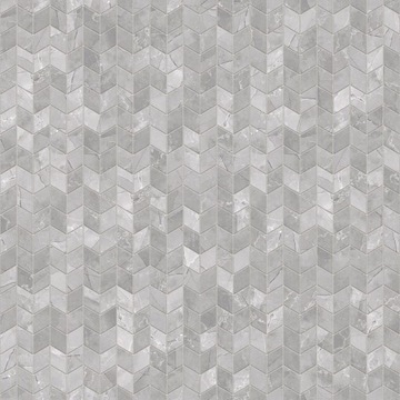 ШЕВРОН РОМБ ЛЕЗА СЕРАЯ КЕРАМИЧЕСКАЯ МОЗАИКА