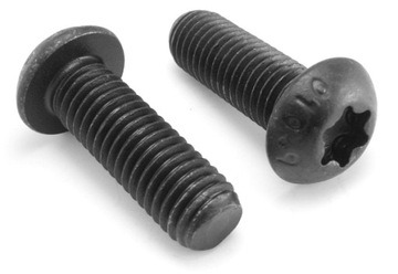 ŚRUBA KULISTA M8x30 CZARNY OCYNK TORX CZARNA 10szt