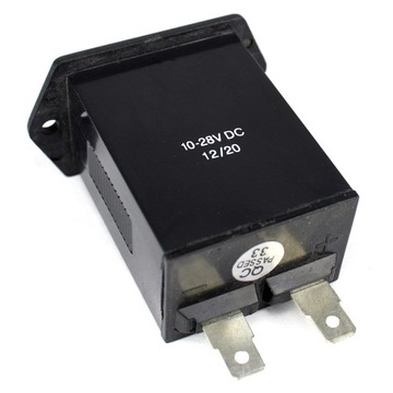 УНИВЕРСАЛЬНЫЙ аналоговый счетчик часов 10–28 В