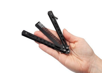 ТРЕНИРОВОЧНЫЙ НОЖ БАБОЧКА ТРЕНИРОВОЧНЫЙ ГРЕБЕНЬ БАБОЧКА