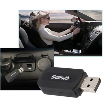 ЗВУКОВОЙ ПРИЕМНИК АДАПТЕР BLUETOOTH USB + AUX