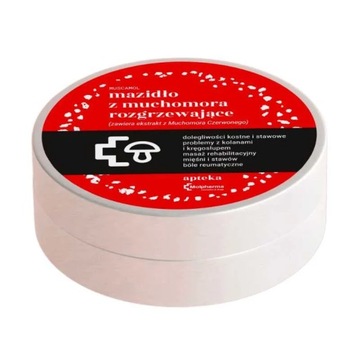 Mazidło rozgrzewające z ekstraktem z Muchomora Czerwonego 100ml Amanita
