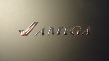 Naklejka Commodore Amiga Metal Edition 4cm x 0,8cm [132]