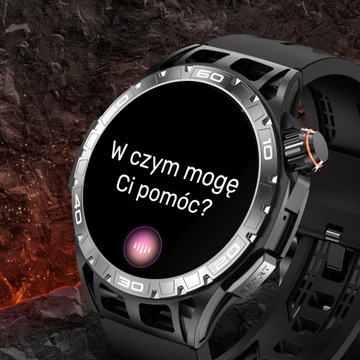 SMARTWATCH МЕНЮ ЧАСОВ МУЖСКИЕ ПОЛЬСКИЕ РАЗГОВОРЫ СПОРТ AMOLED SMART WATCH