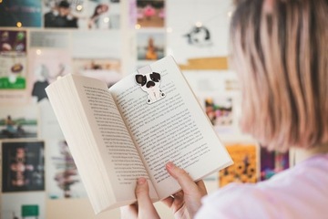 Закладка - Бульдог - подарок, планировщик